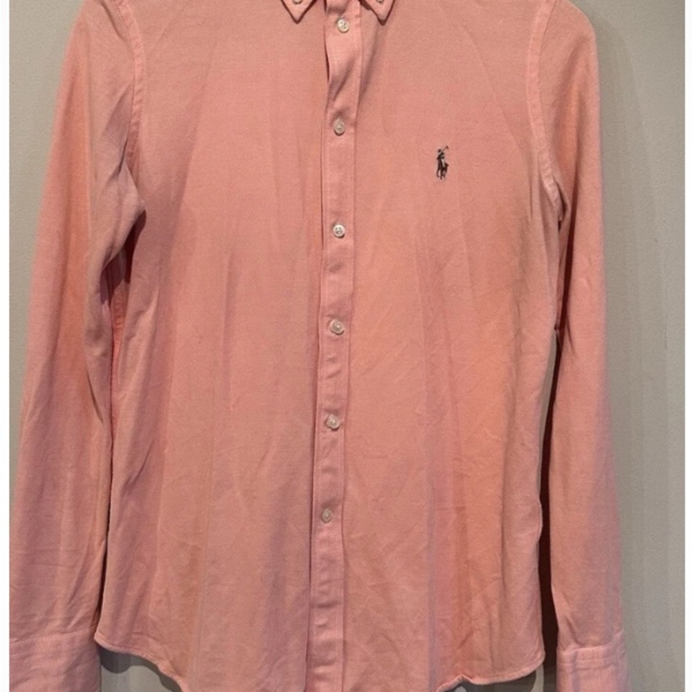 Polo by Ralph Lauren Light Pink Button Down Shirt